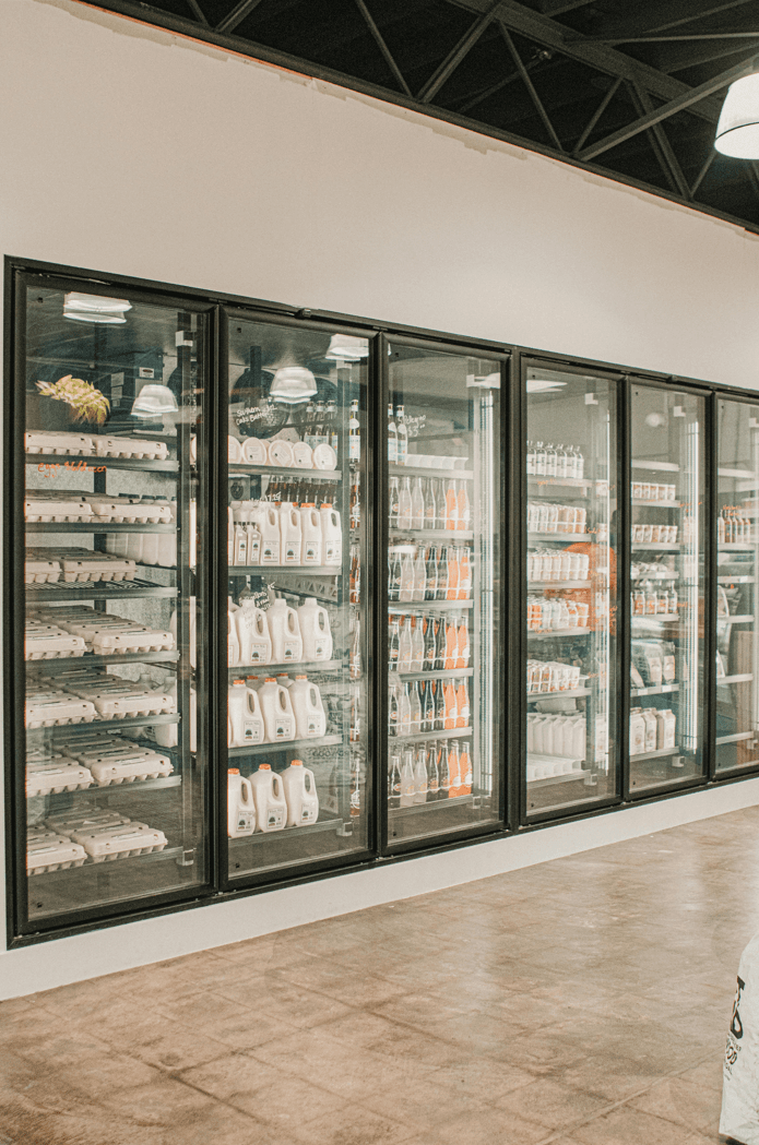 Commercial freezer